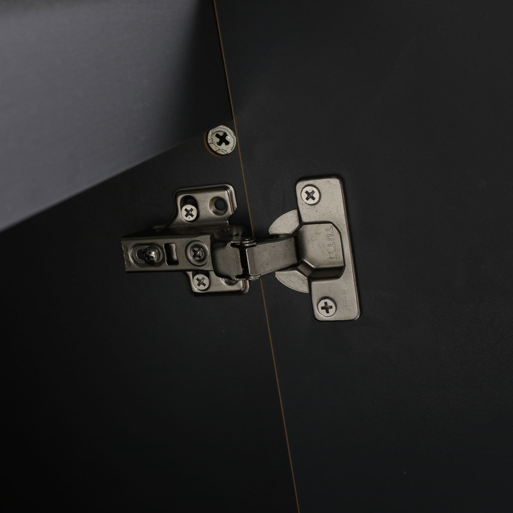 Contemporary Freestanding Bathroom Vanity With Adjustable Shelves