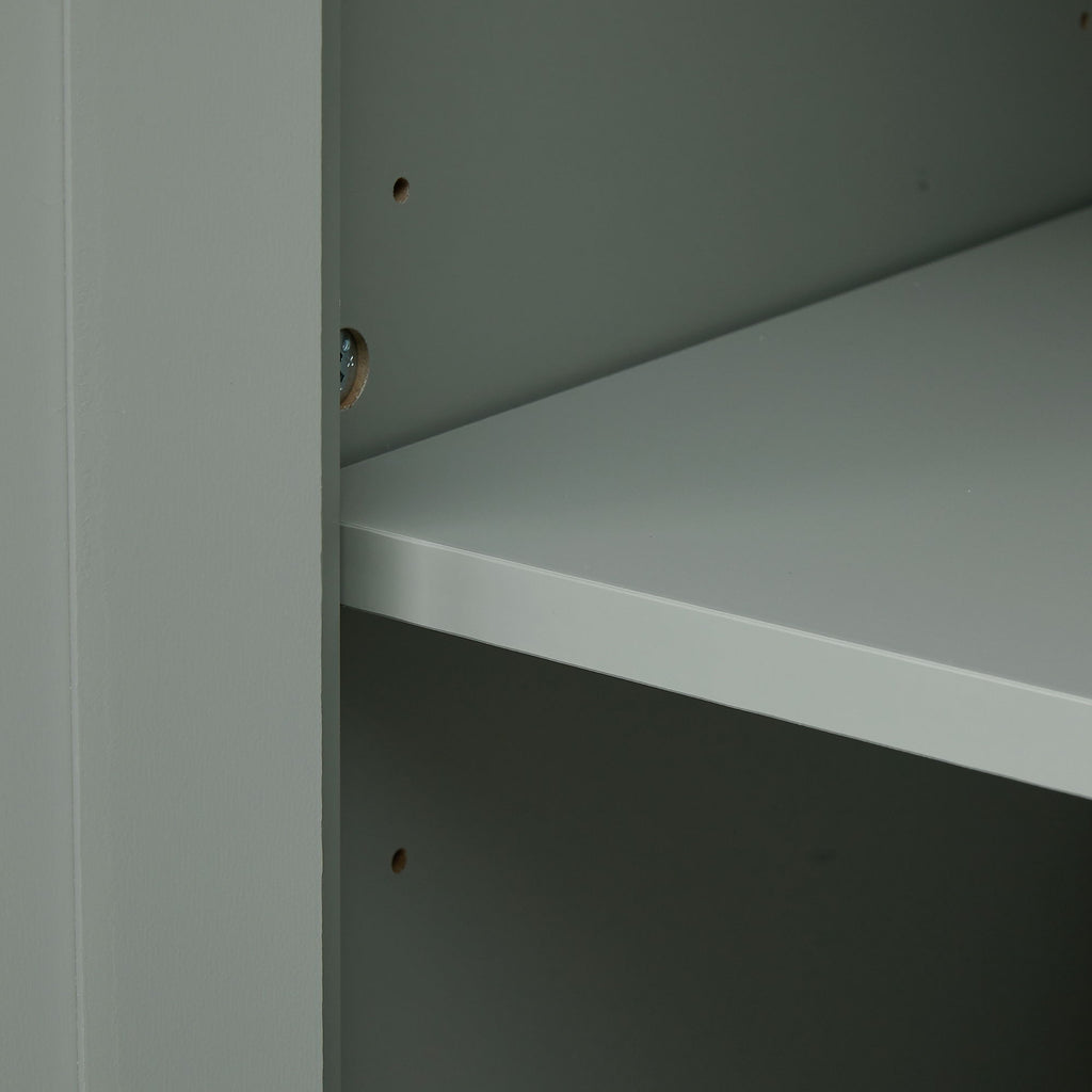 Tall Storage Cabinet With 2 Drawers For Bathroom