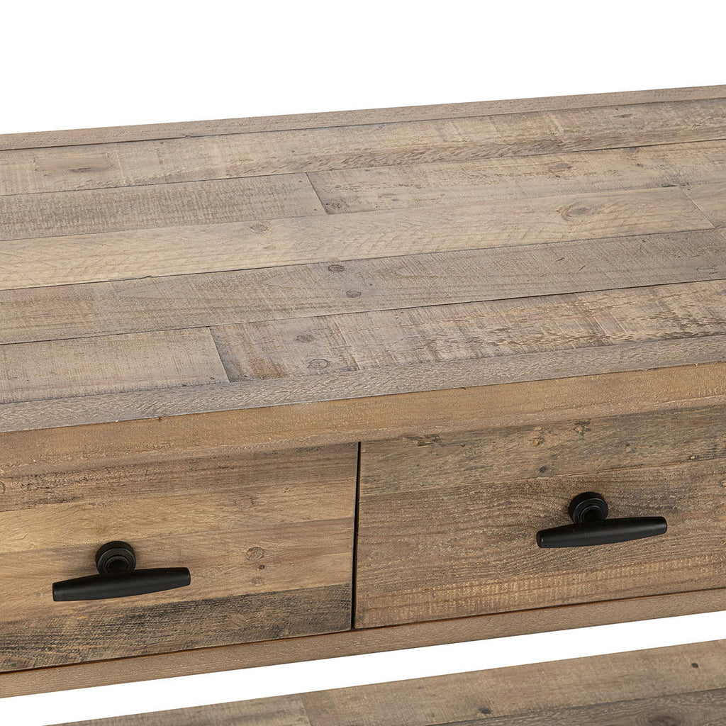 Talladega - Console Table - Natural Pine