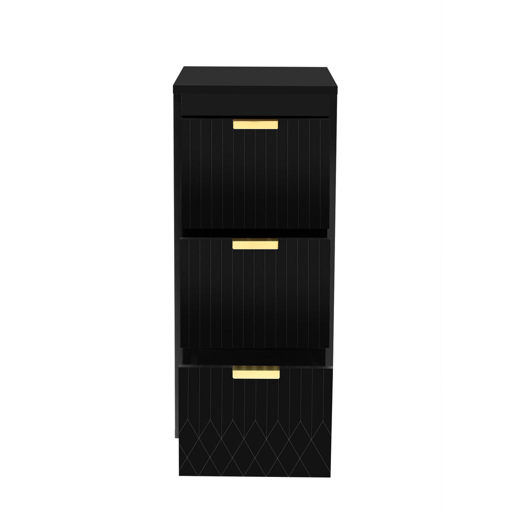Modern Wall Mounted Floating Cabinet With Drawers For Bathroom
