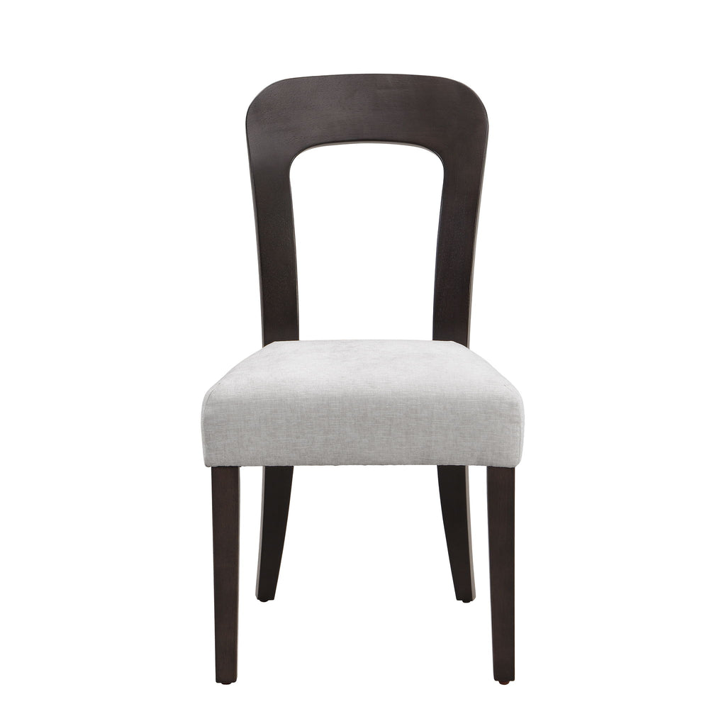Upholstered Dining Chairs (Set of 2) - Gray