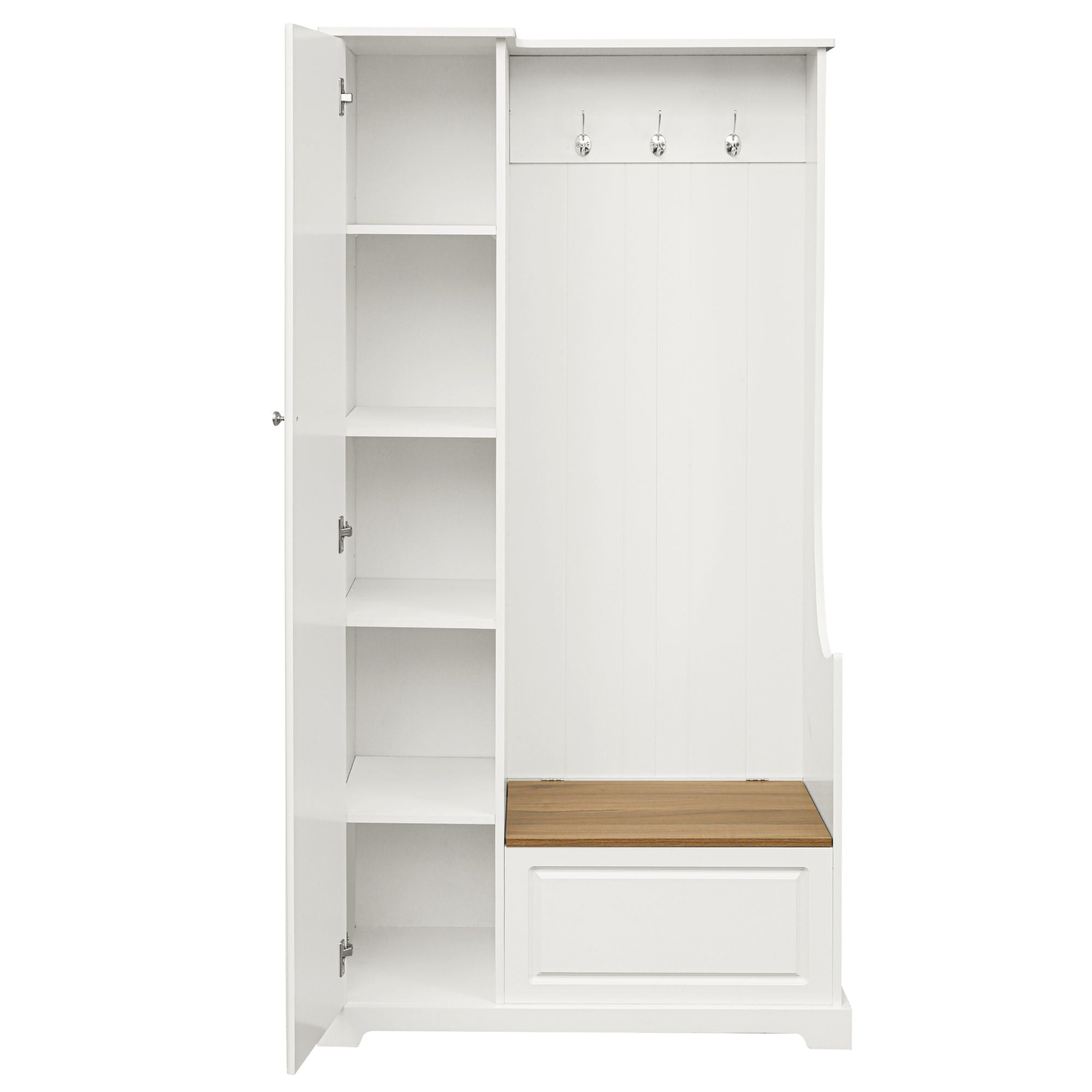 Hall Tree With Flip Up Bench