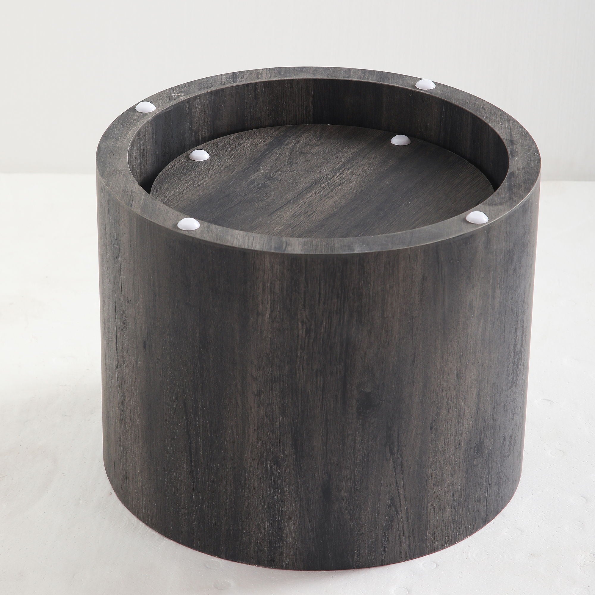 Modern Round Nesting Coffee Table (Set of 2)