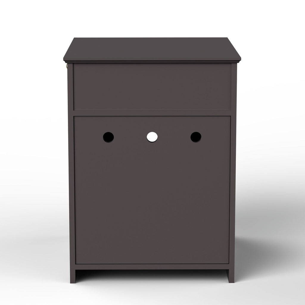 Pet House Cat Litter Box Enclosure With Drawer, Side Table