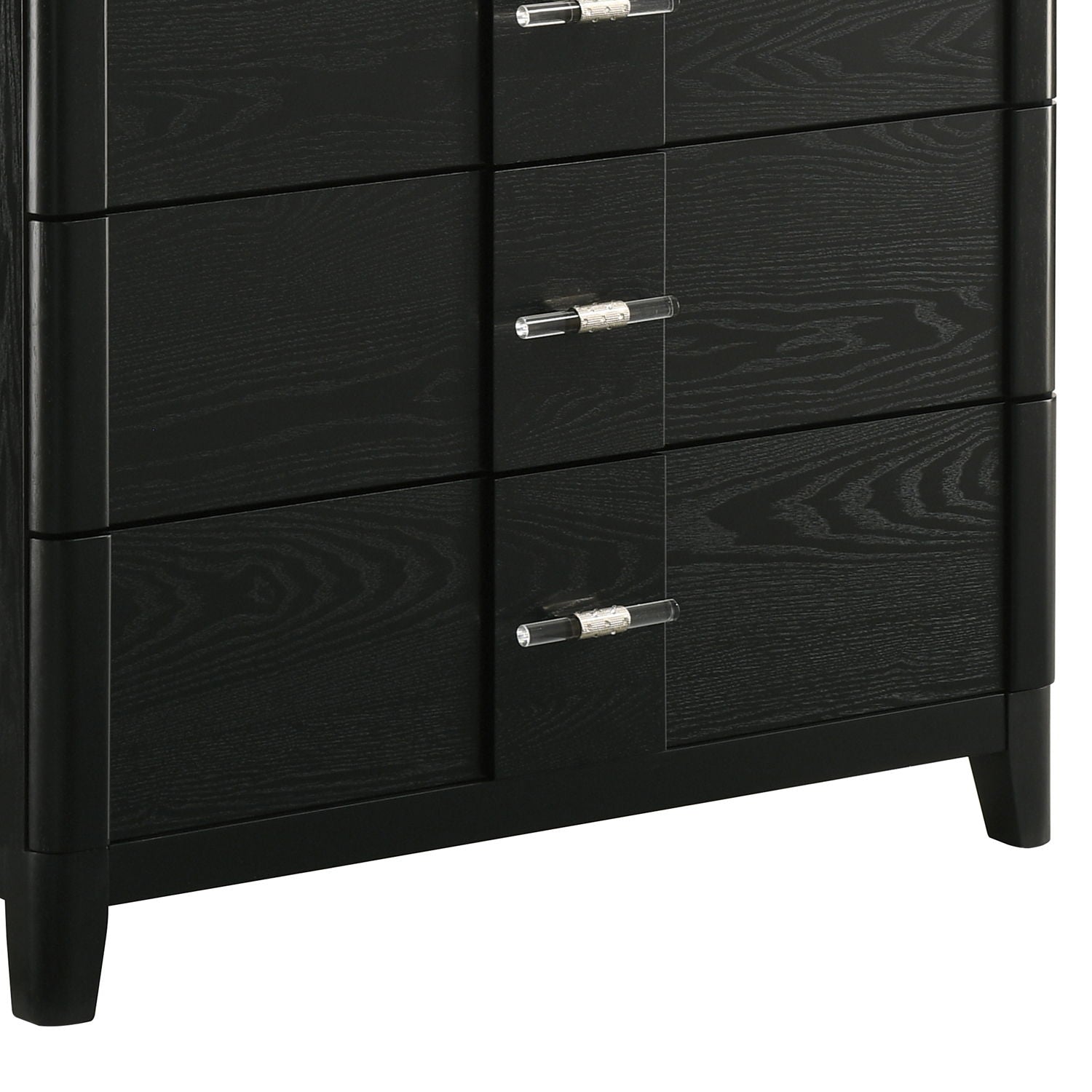 Opel - 5 Drawer Chest - Black