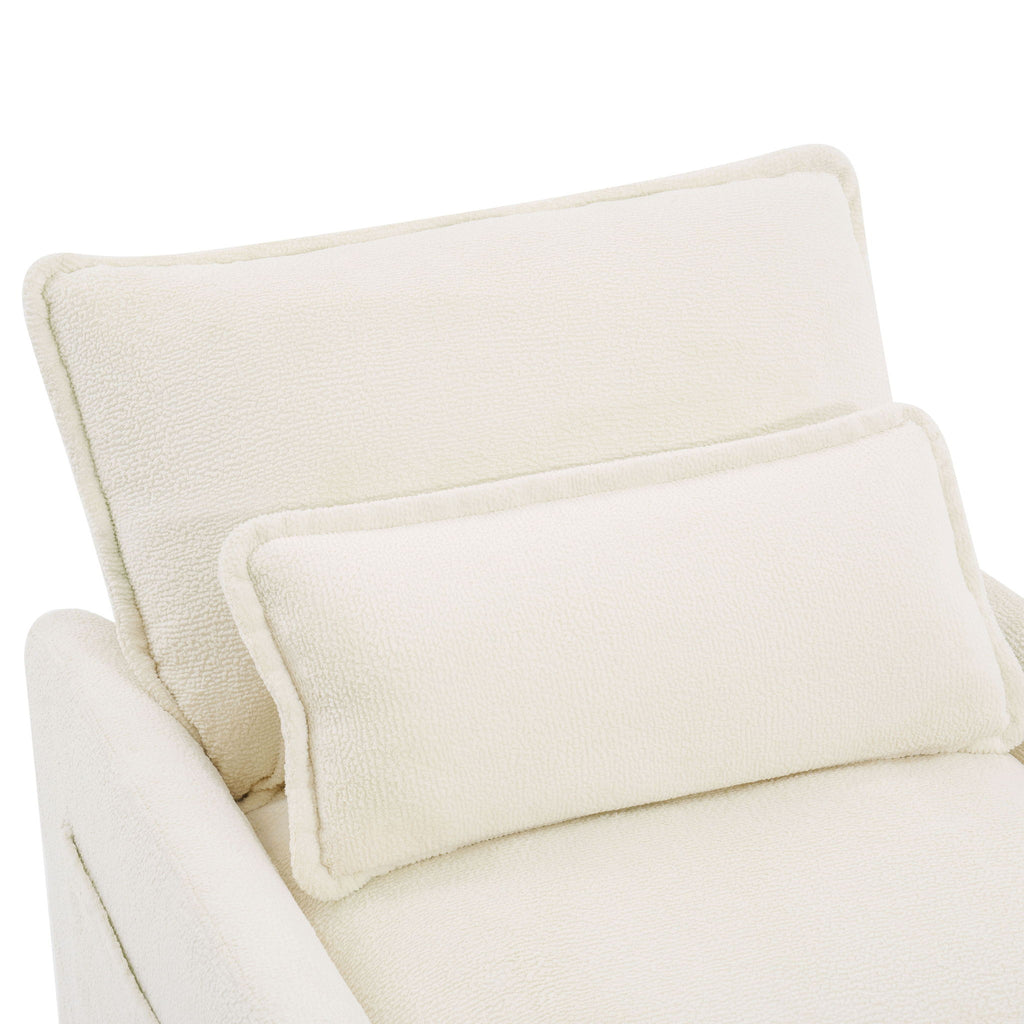 Modern Loveseat Sofa, Upholstered Couch With Side Storage Pockets