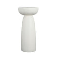 Magnesium Oxide Plant Stand - White