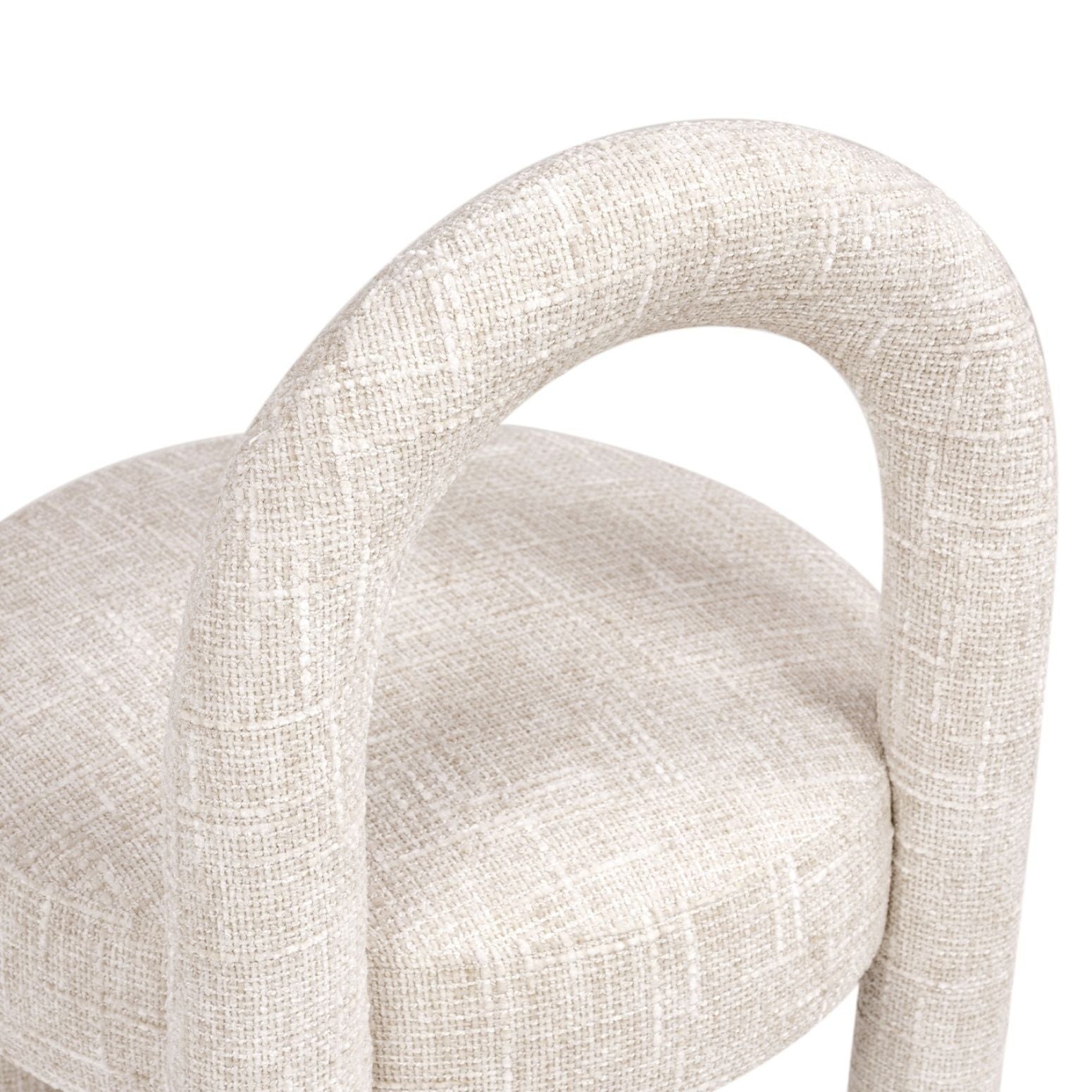 Penny - Round Arched Fully Upholstered Dining Side Chair (Set of 2)
