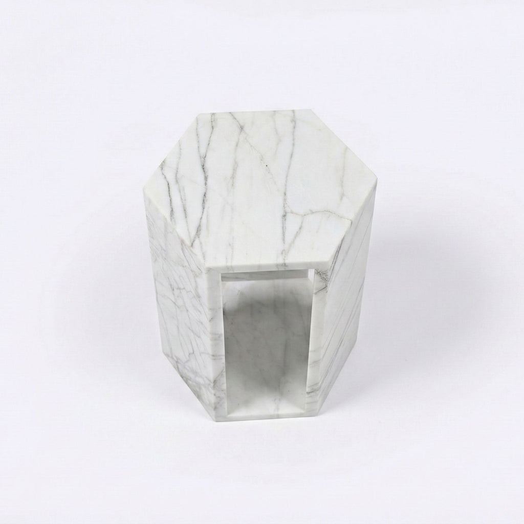 Modern Minimalist Hexagon Side Table