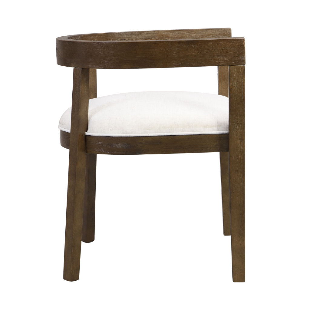 Contemporary Dining Chair Set With Armrests