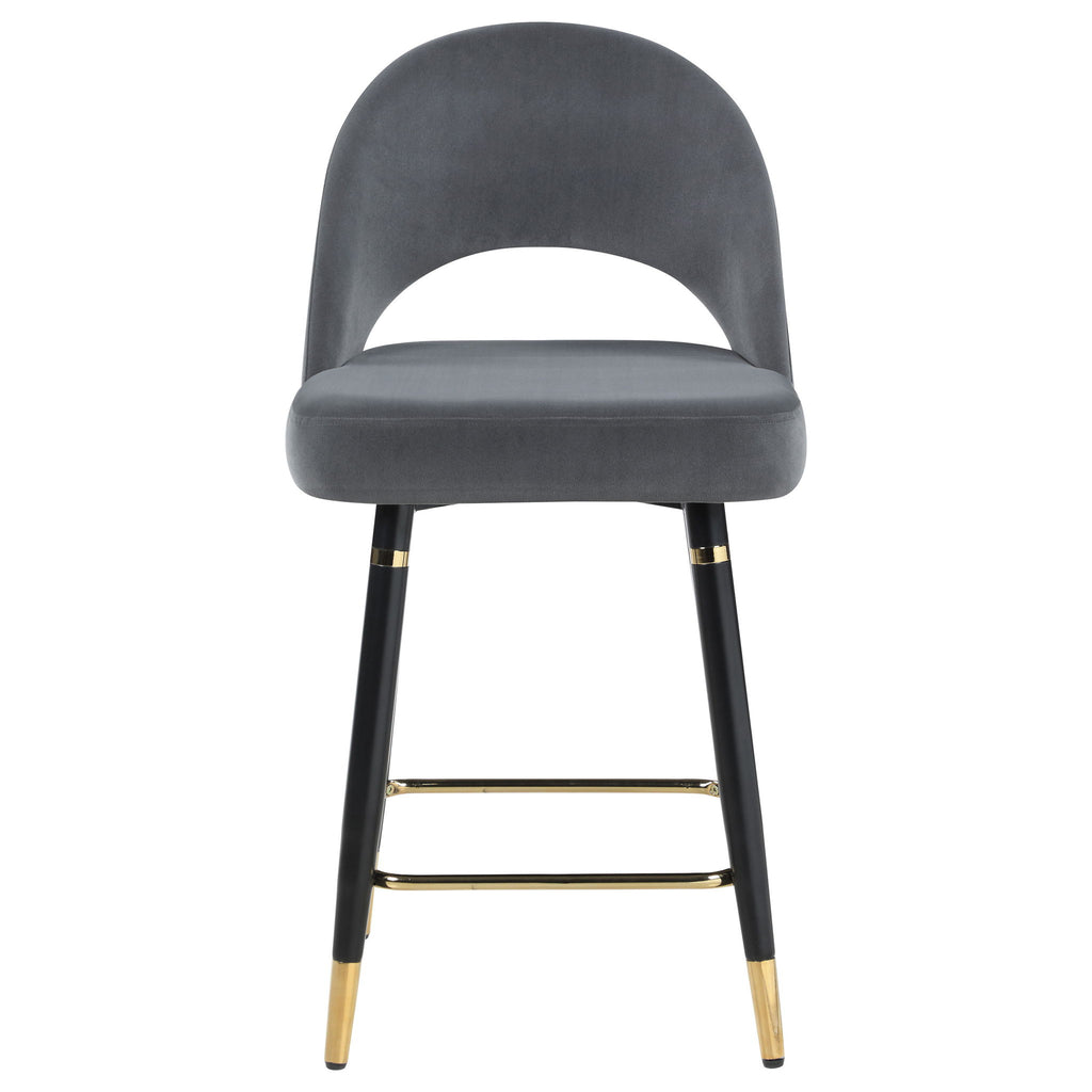 Open Back Counter Height Stools (Set of 2)