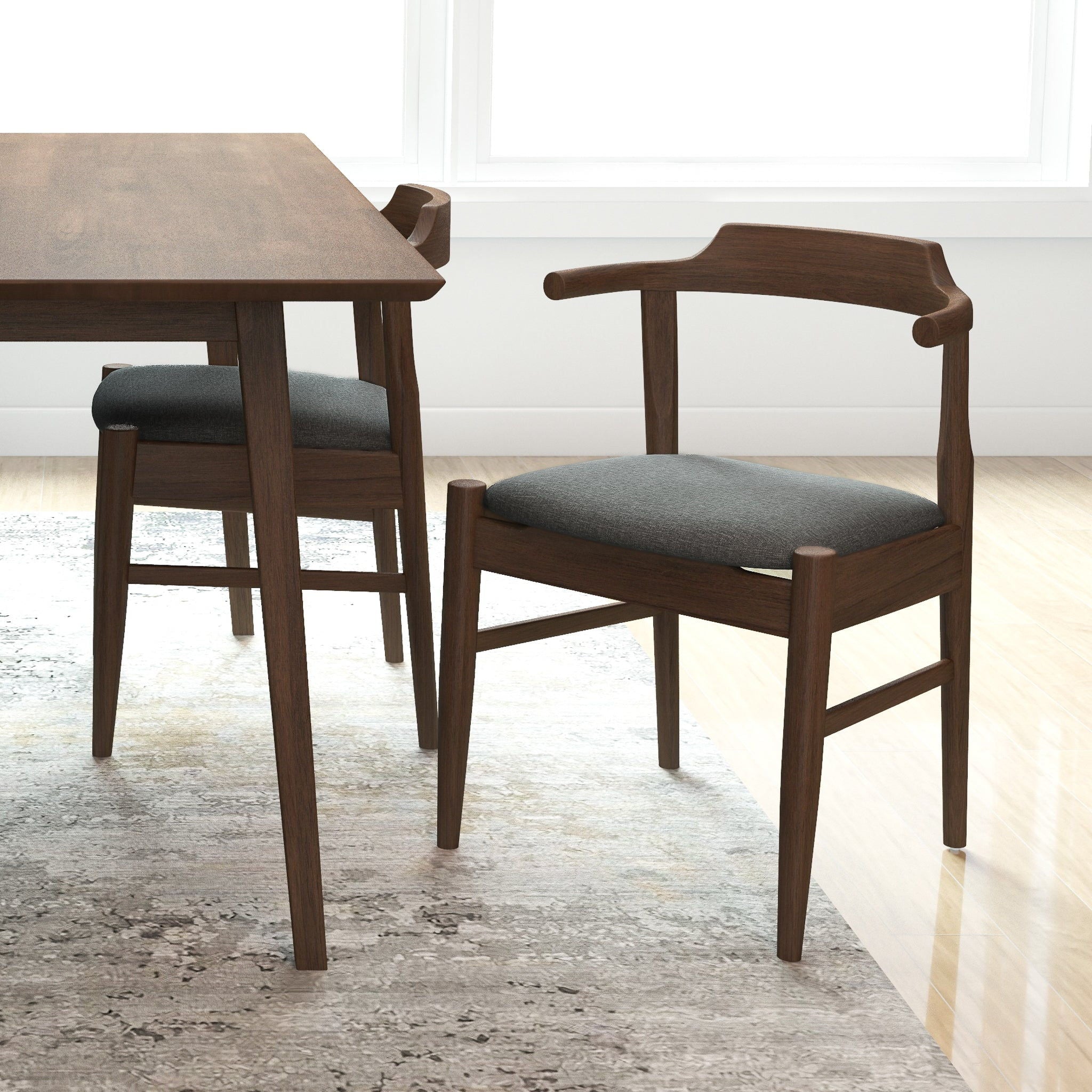 Daisy - Mid-Century Modern Dining Chair (Set of 2)