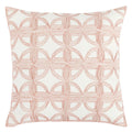 Villa Classics - Elea 22" x 22" Pillow - Ivory / Blush