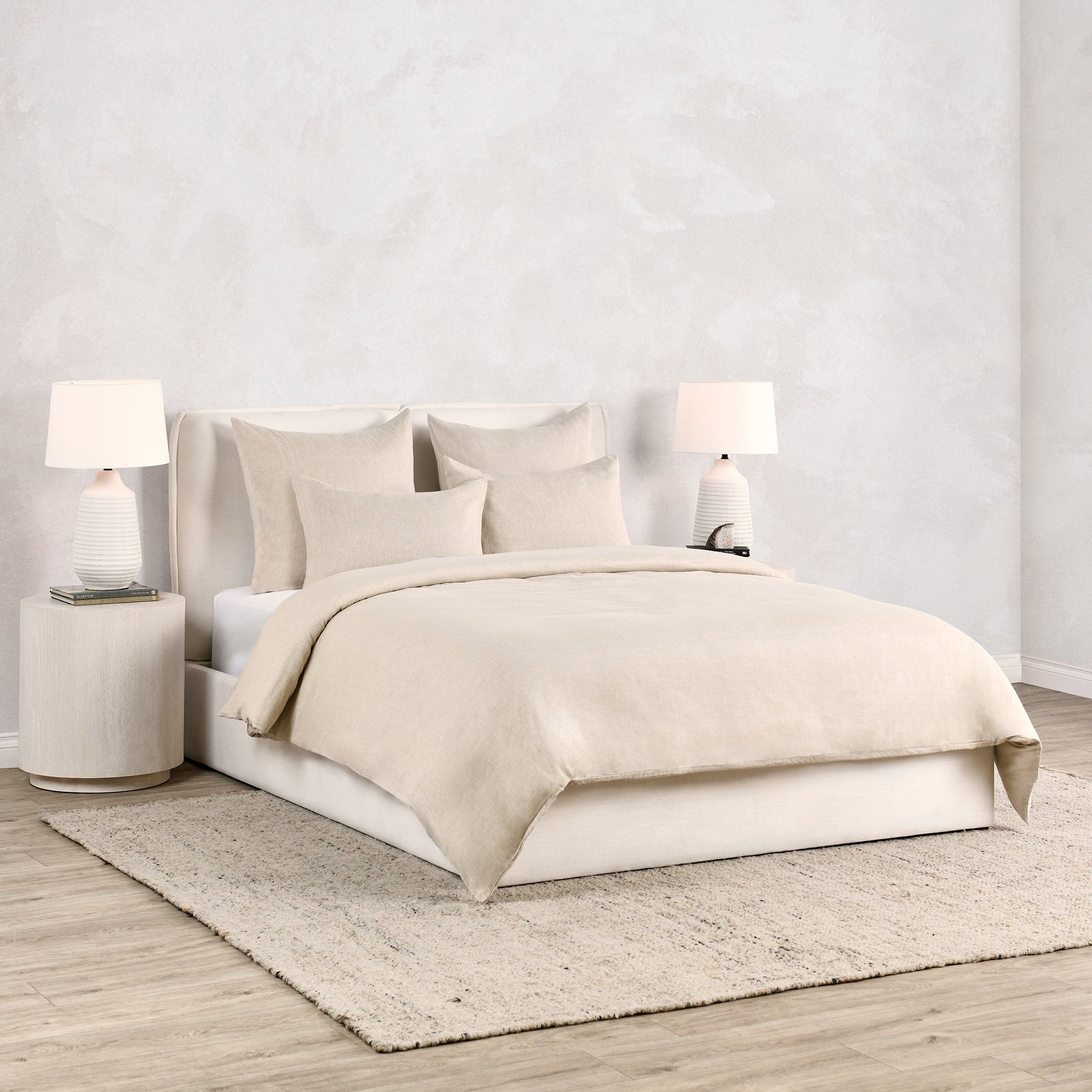 Jayson - Linen Cashmere 3 Piece Duvet Set
