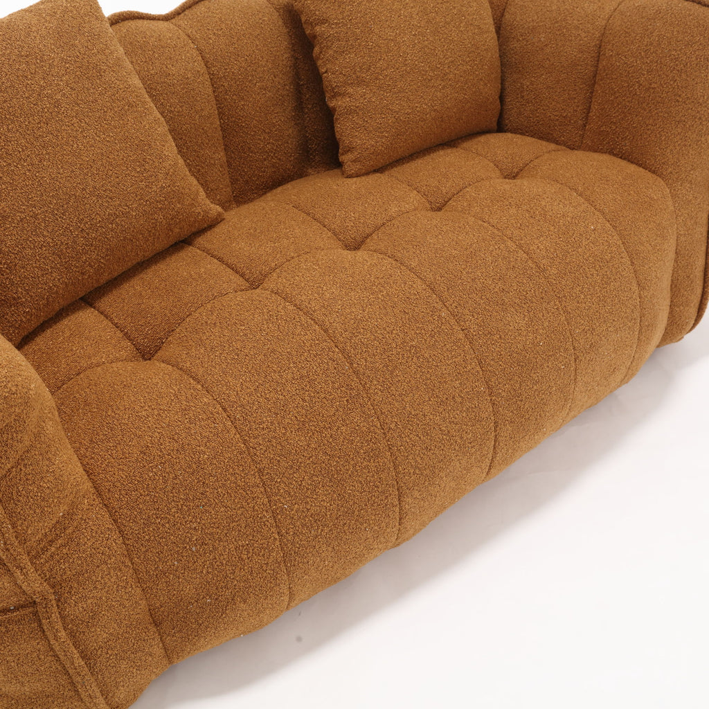 Cozy Beanbag Chair With High Resilience Foam Core For 2