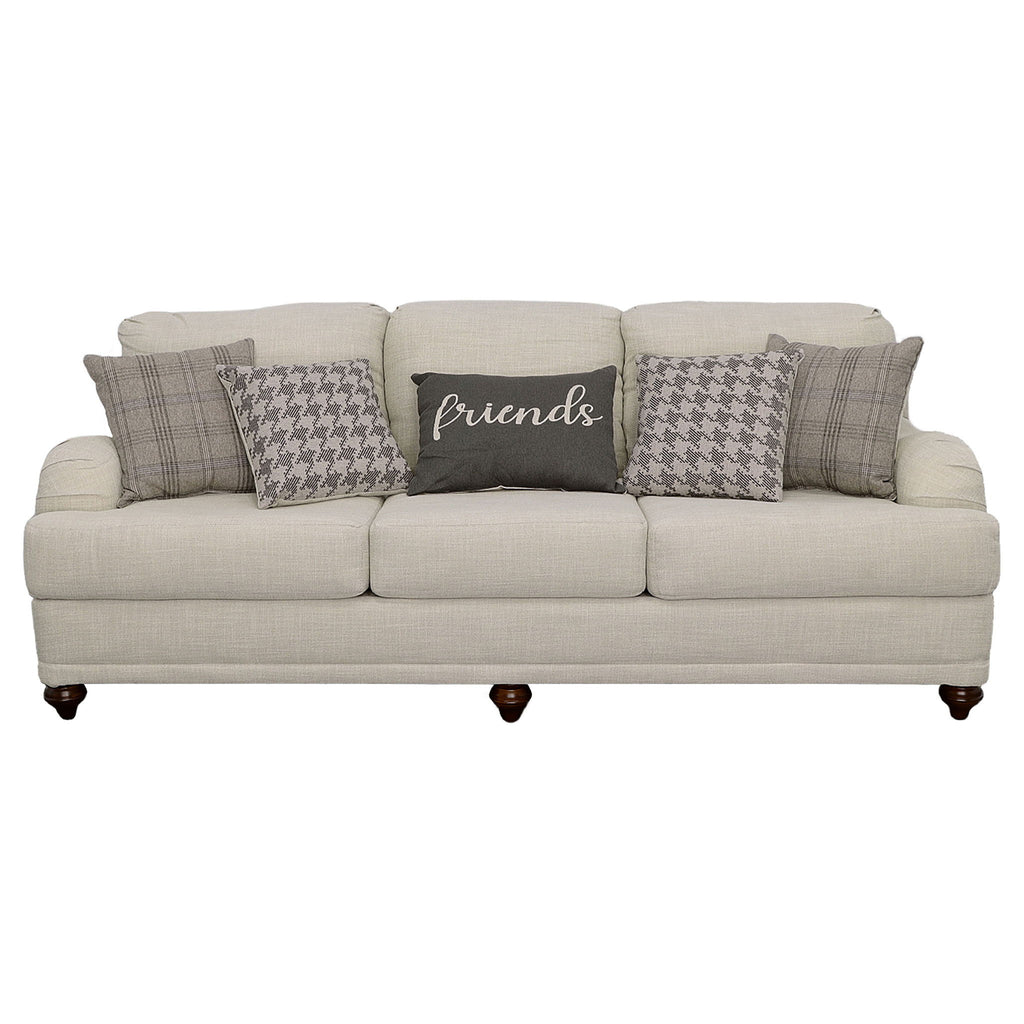 Anderson - 2 Piece Cushion Back Living Room Set - Gray
