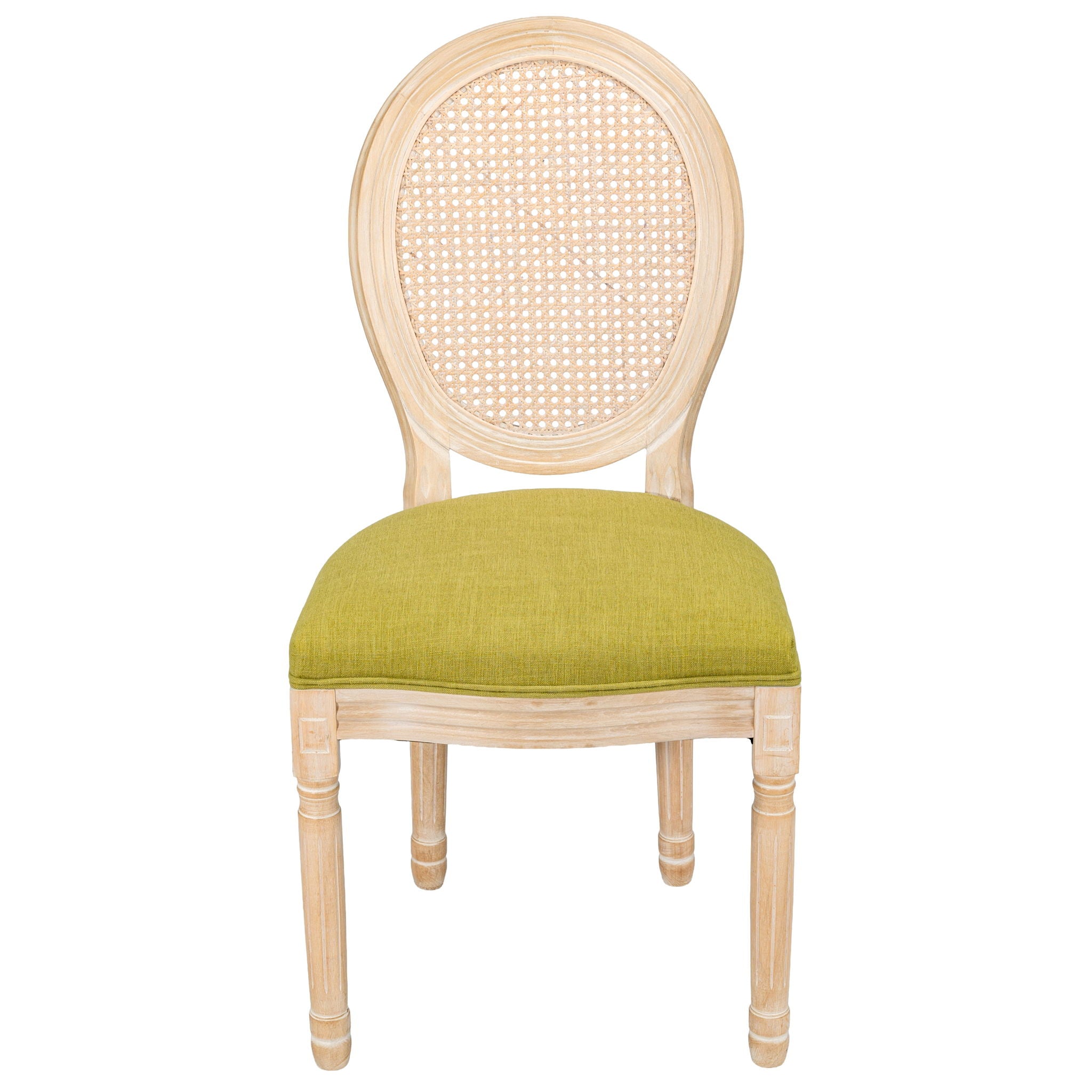 French Country Dining Chairs & Round Back (Set of 2)