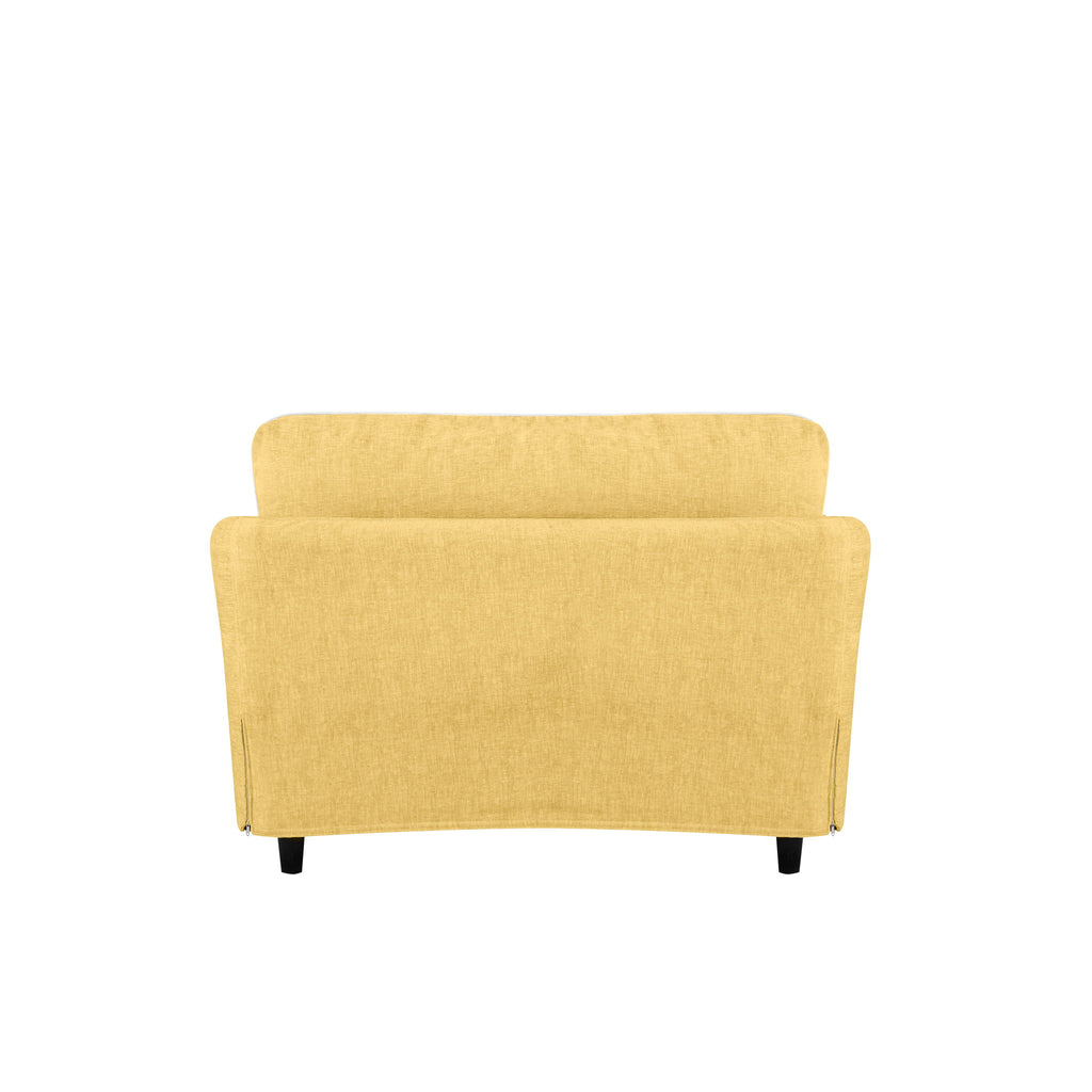 Modern Chaise Lounge Couch Sofa Bed With Pillows