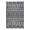 Guros - 8' X 10' Traditional Indoor / Outdoor Area Rug - White / Gray