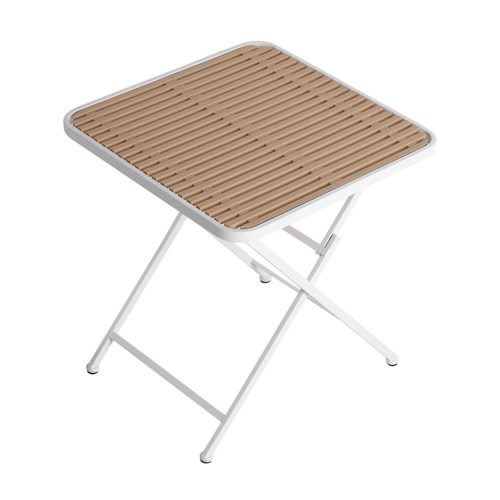 4 Piece Set Of Single Chairs With A Folding Square Table