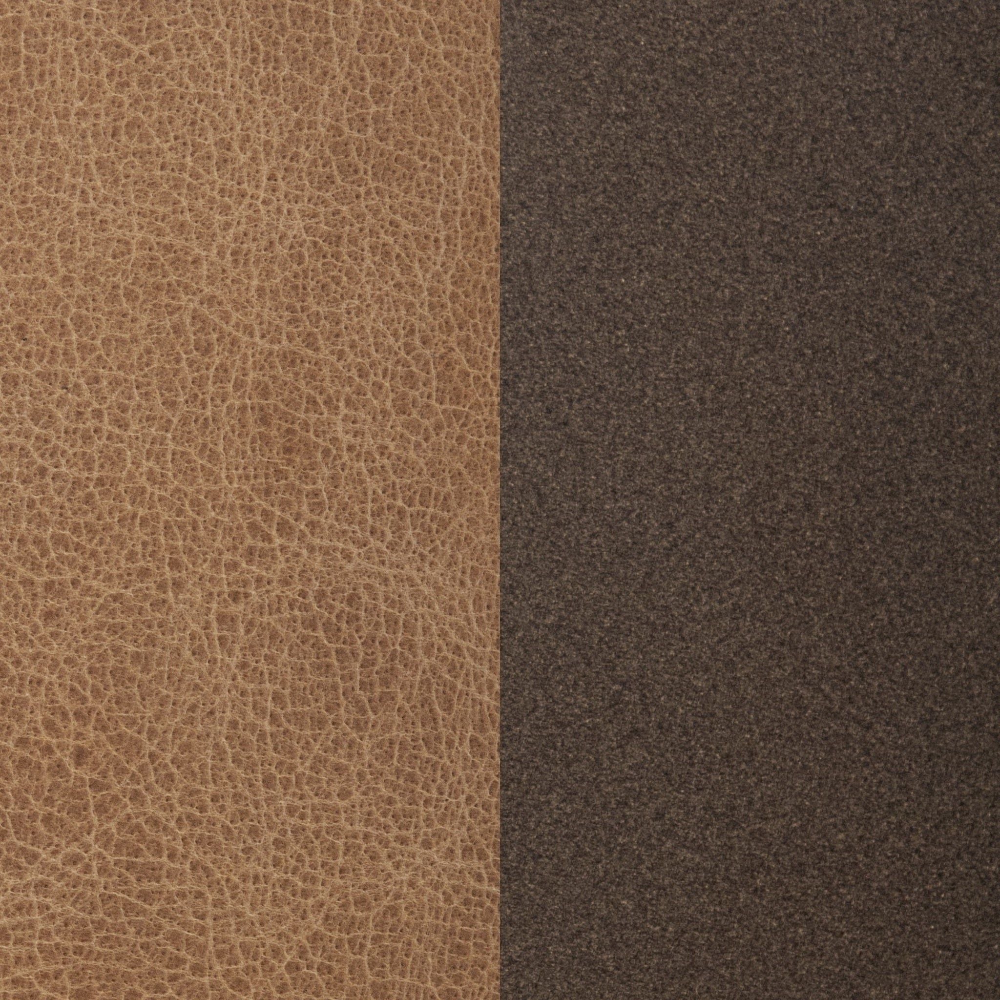 Clair - Leather Round Table
