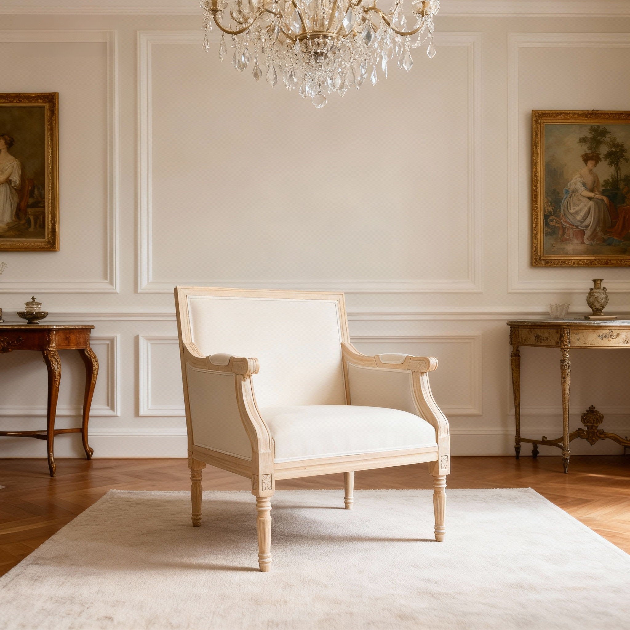 Accent Chair - Beige