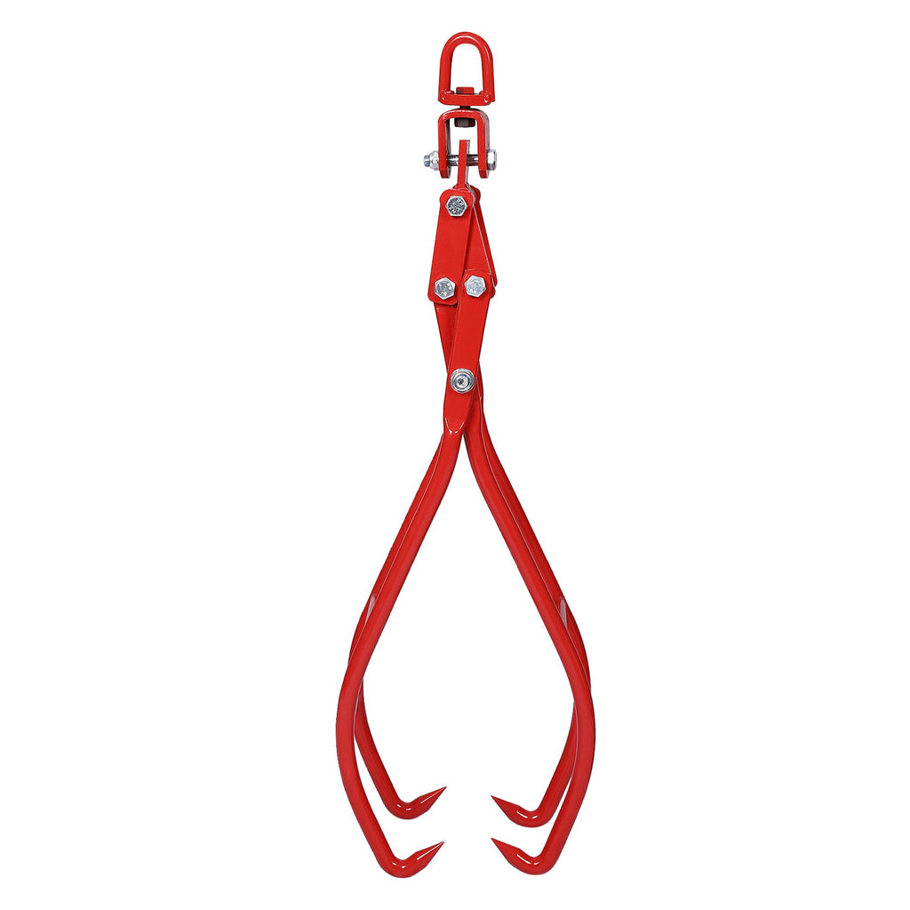 Heavy-Duty 4 Claw Timber Log Lifting Tongs Grabber