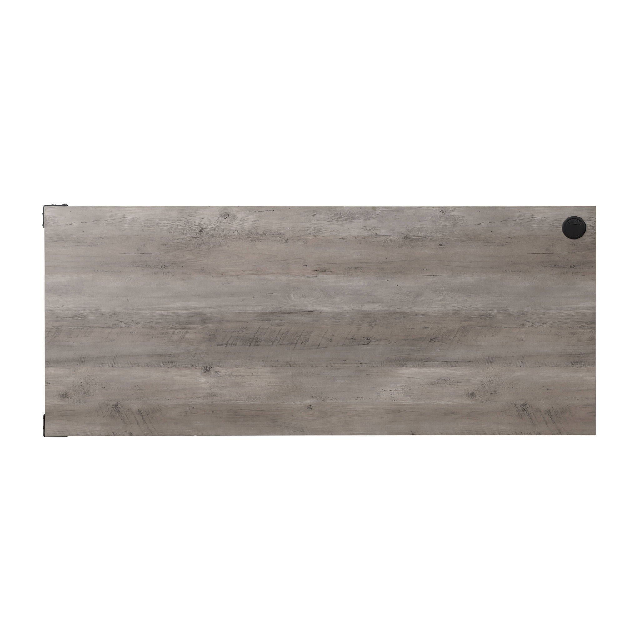 Zakawani - Writing Desk With Cabinet - Gray