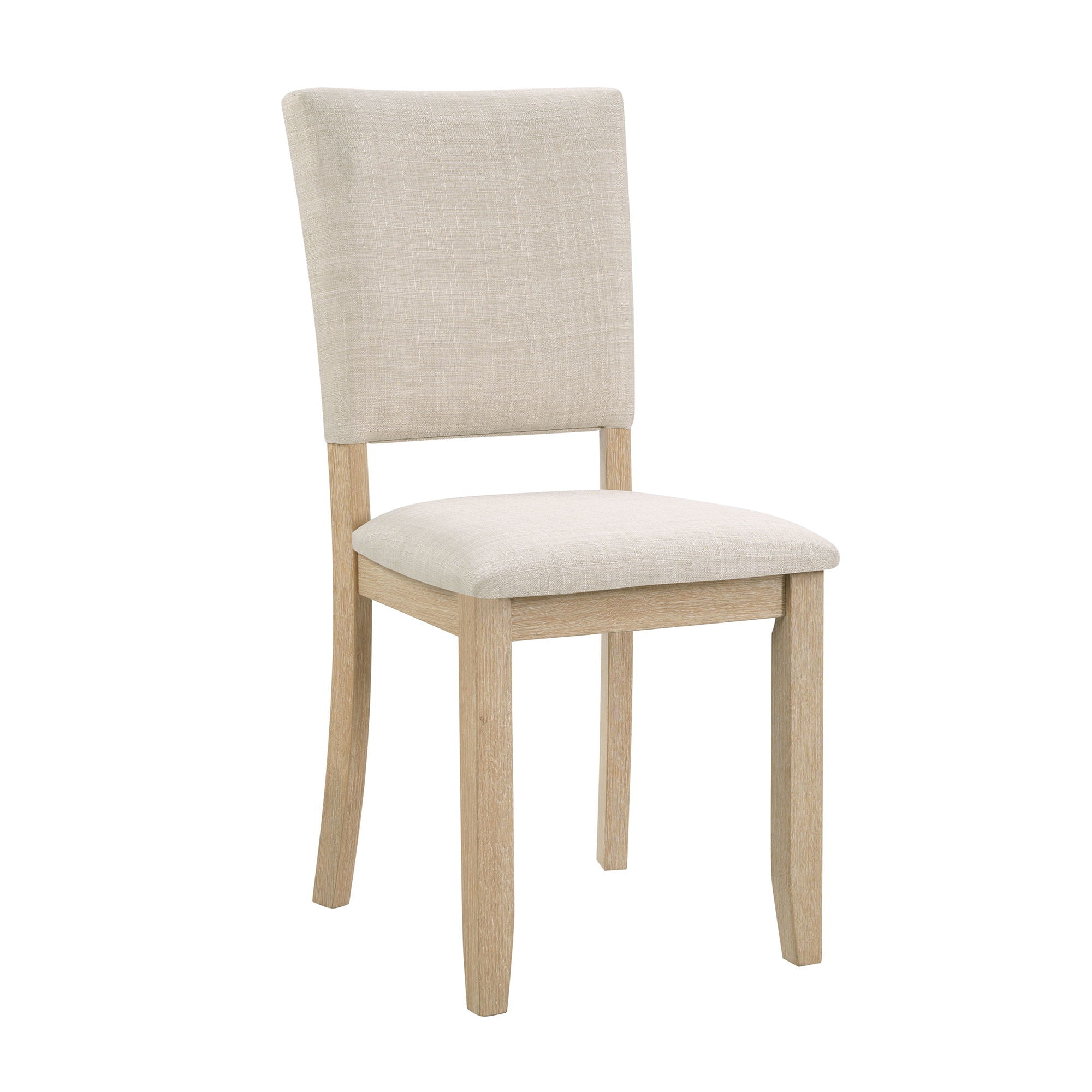 Round Dining Set With 4 Upholstered Dining Chairs