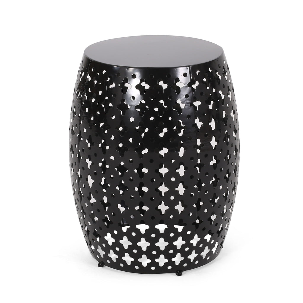 Modern Design, Metal End Table, Large