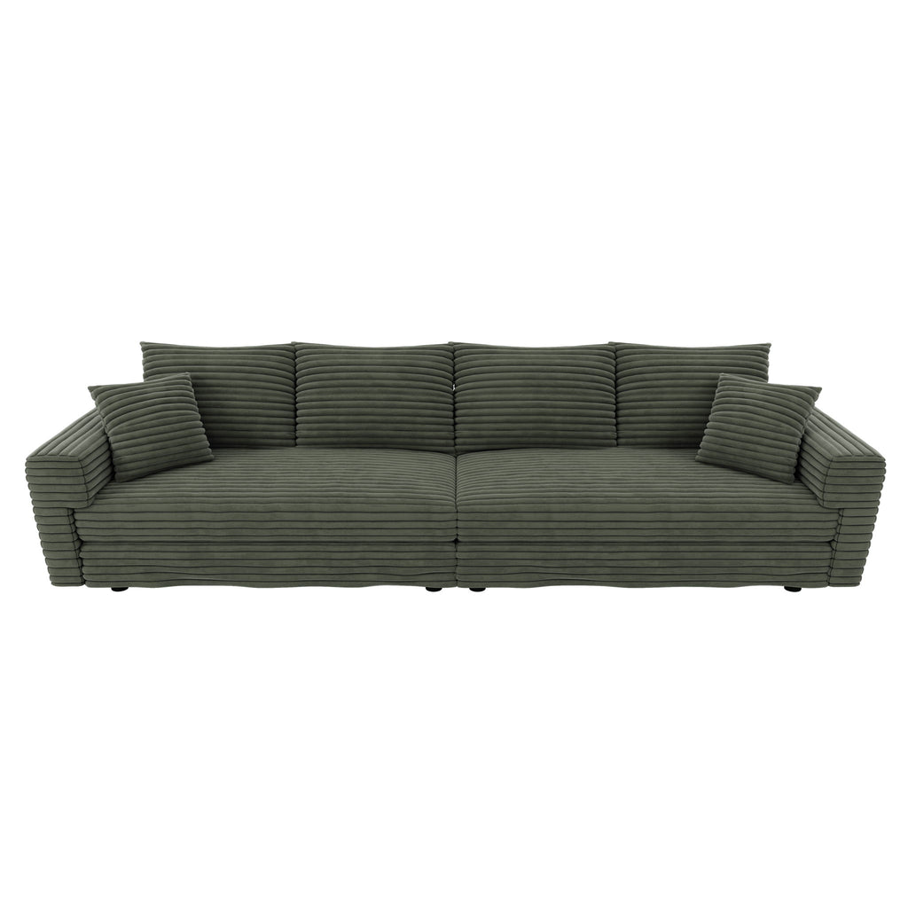 Modern Comfy Upholstered Sofa Cloud Couch & Deep Seat Couches