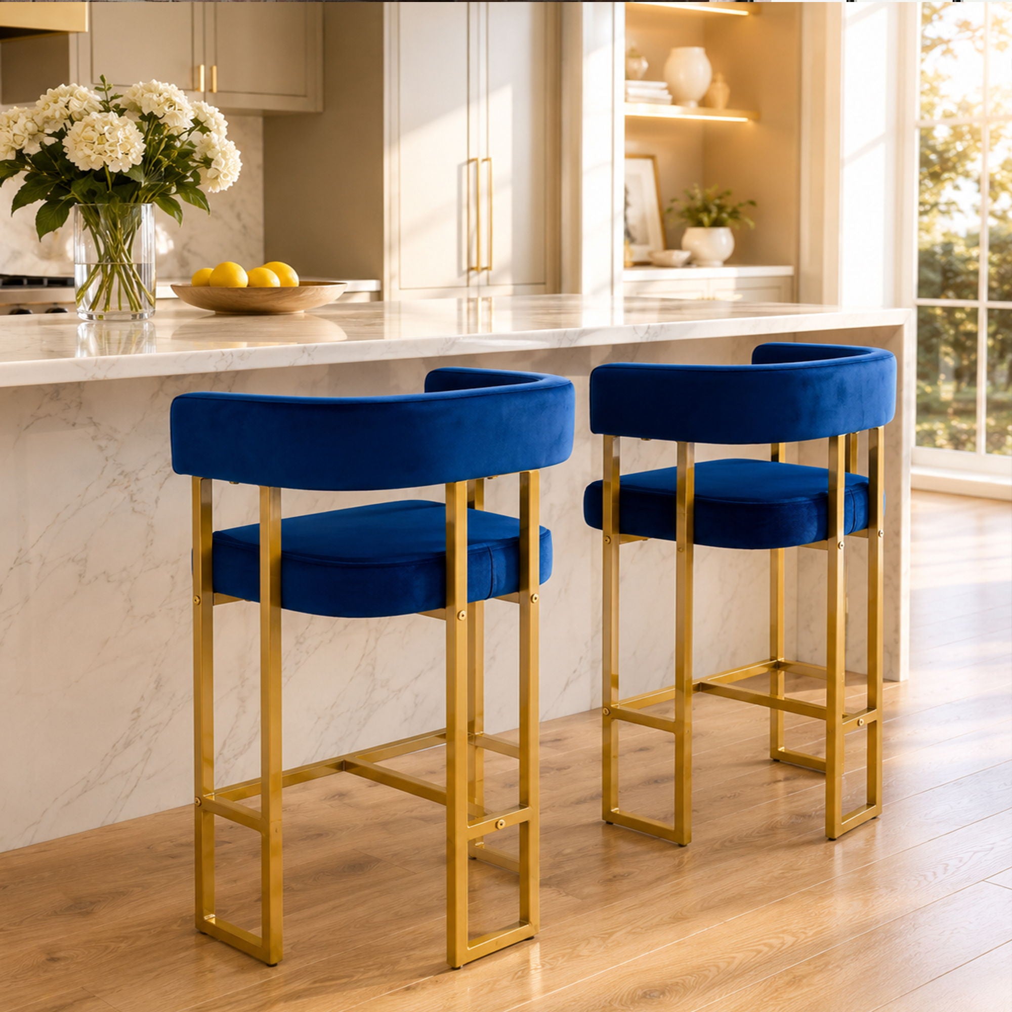 Modern Counter Height Bar Stools With U - Shaped