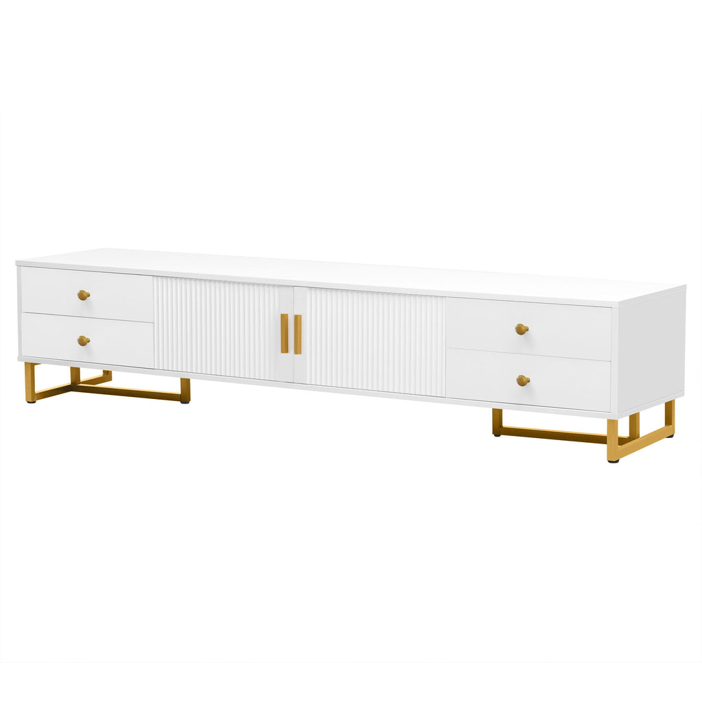 Modern TV Stand With Storage For Living Room