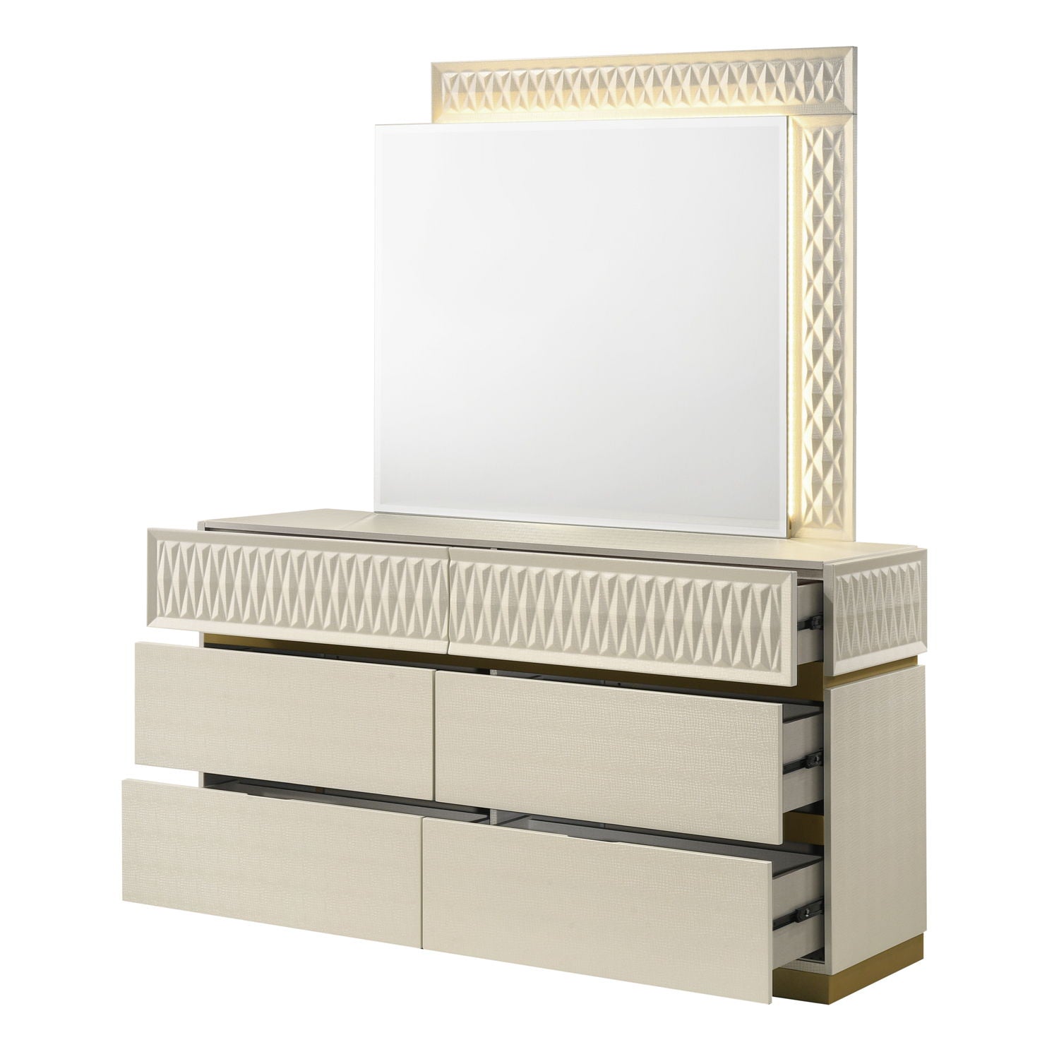 Stanley - Bedroom Set With LED Headboard