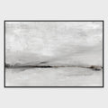 Hush - 60" x 40" Painting Art by Buddy Whitlock - Pearl Silver