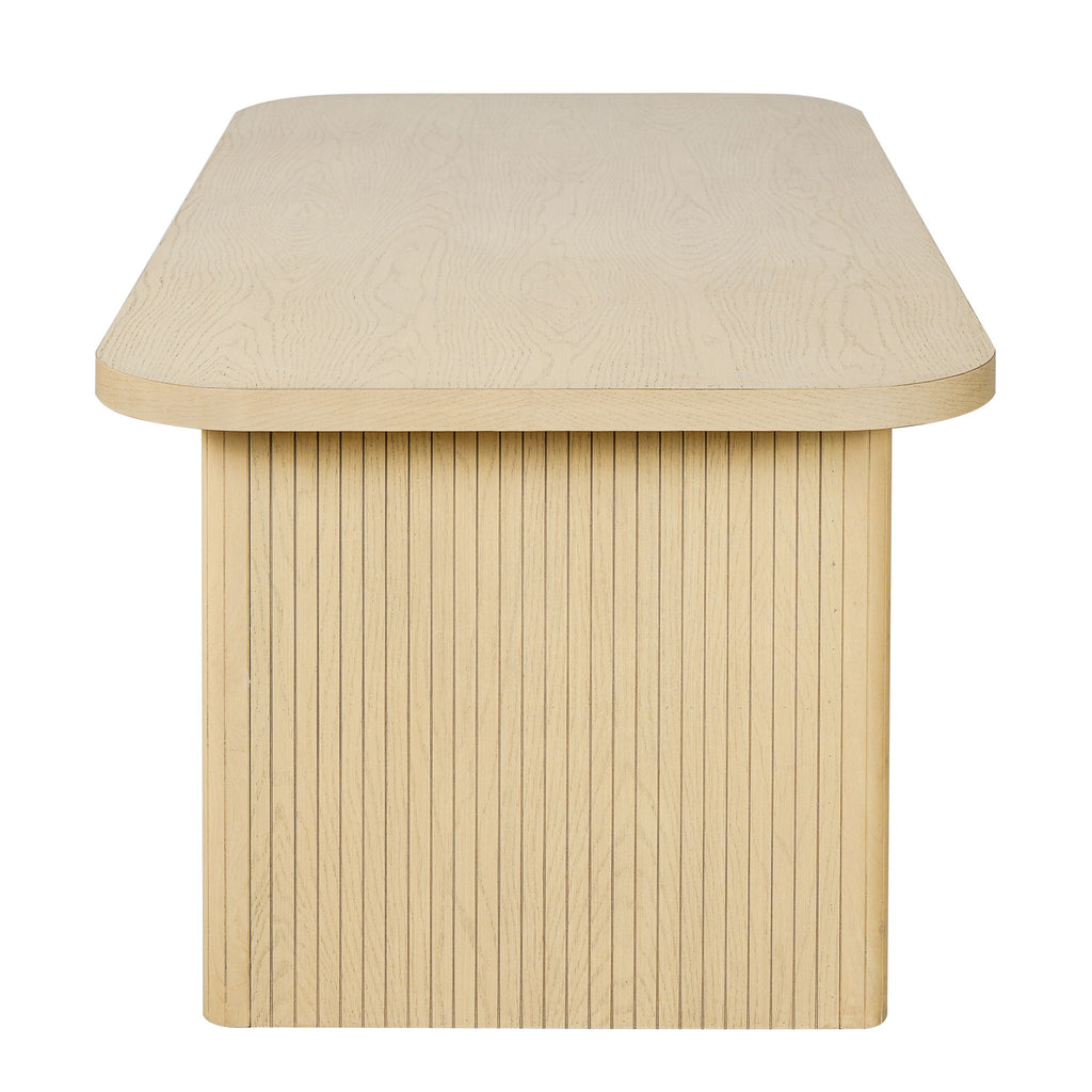 Rectangular, Indoor Dining Table - Natural
