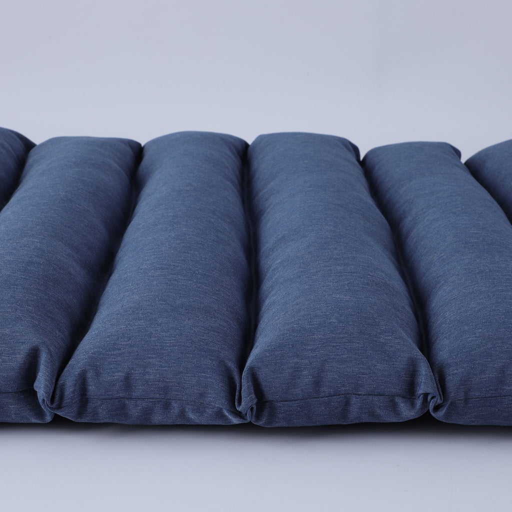 2 Piece Outdoor Chaise Lounge Chair Cushion Set