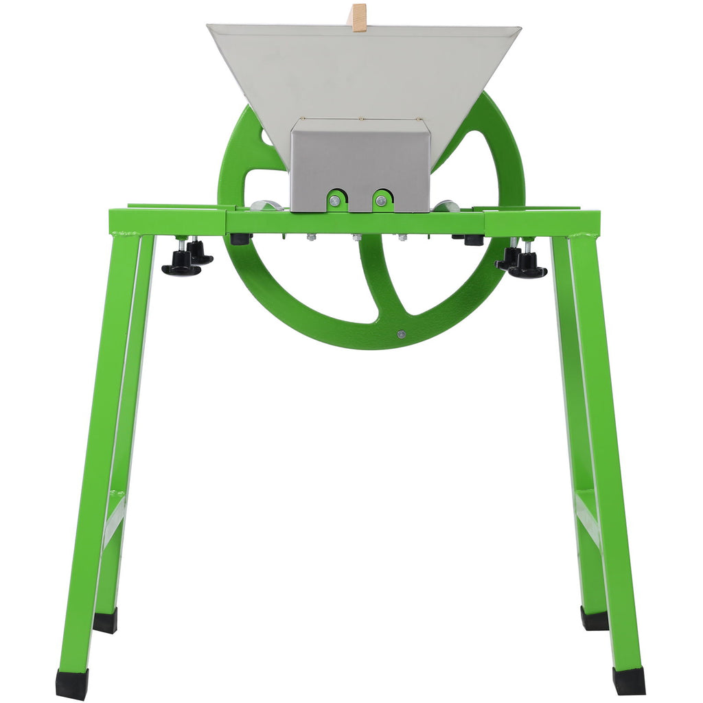 Manual Juice Maker Fruit Wine Press And Crusher With Filter Bag For Apple, Grape, And Berries - Green