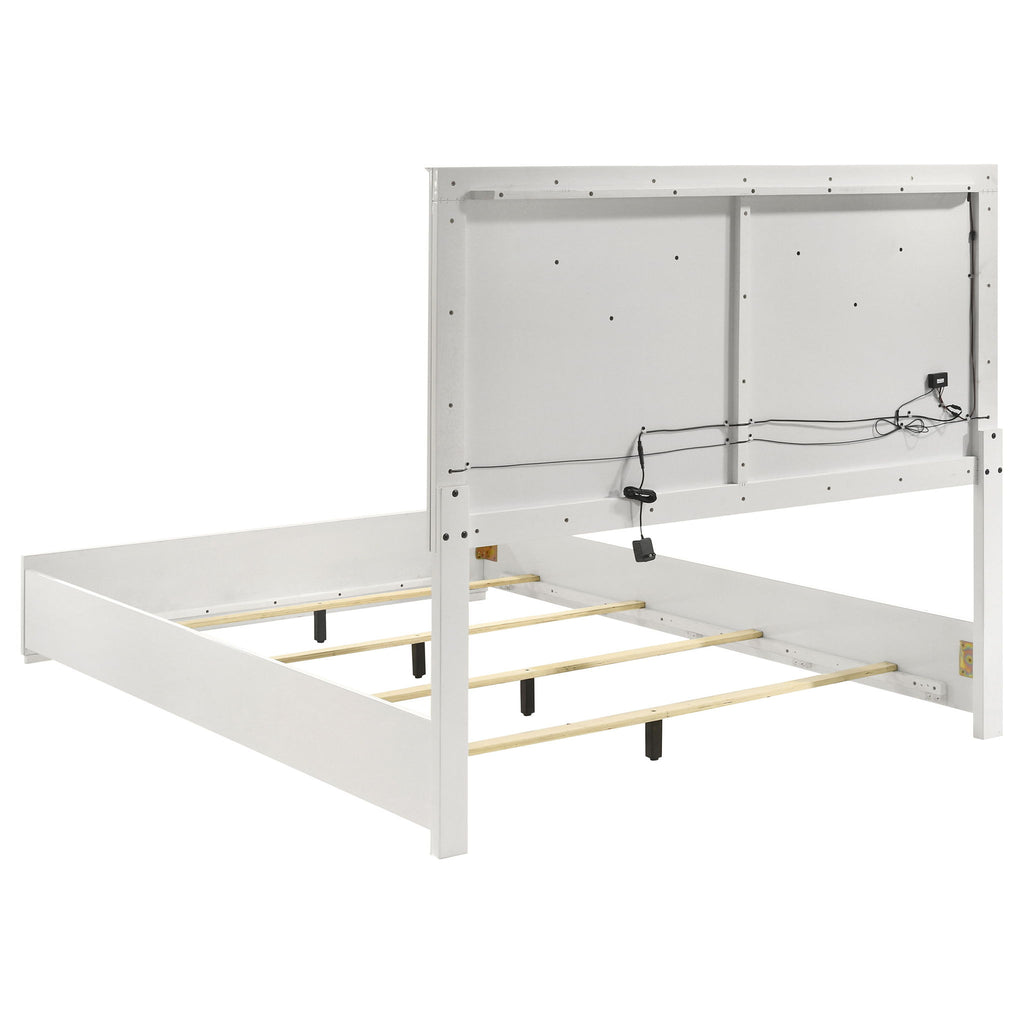 Pierce - Panel Bed LED Headboard