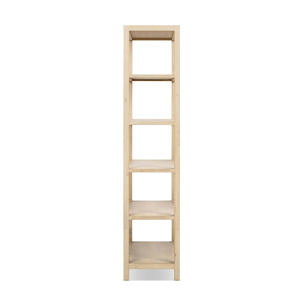 Ellis - 5 Shelf Open Frame Bookcase - Natural