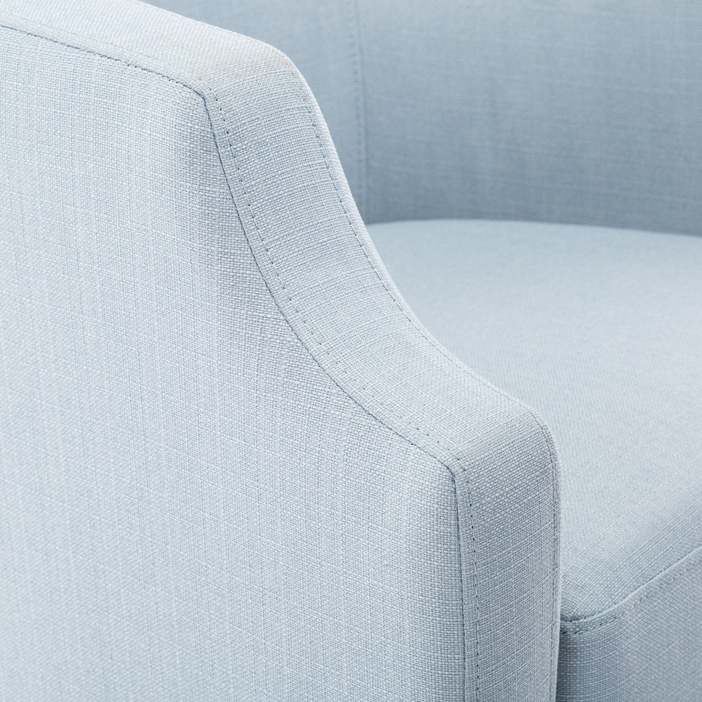 Isabelle - Swivel Glider Barrel Chair
