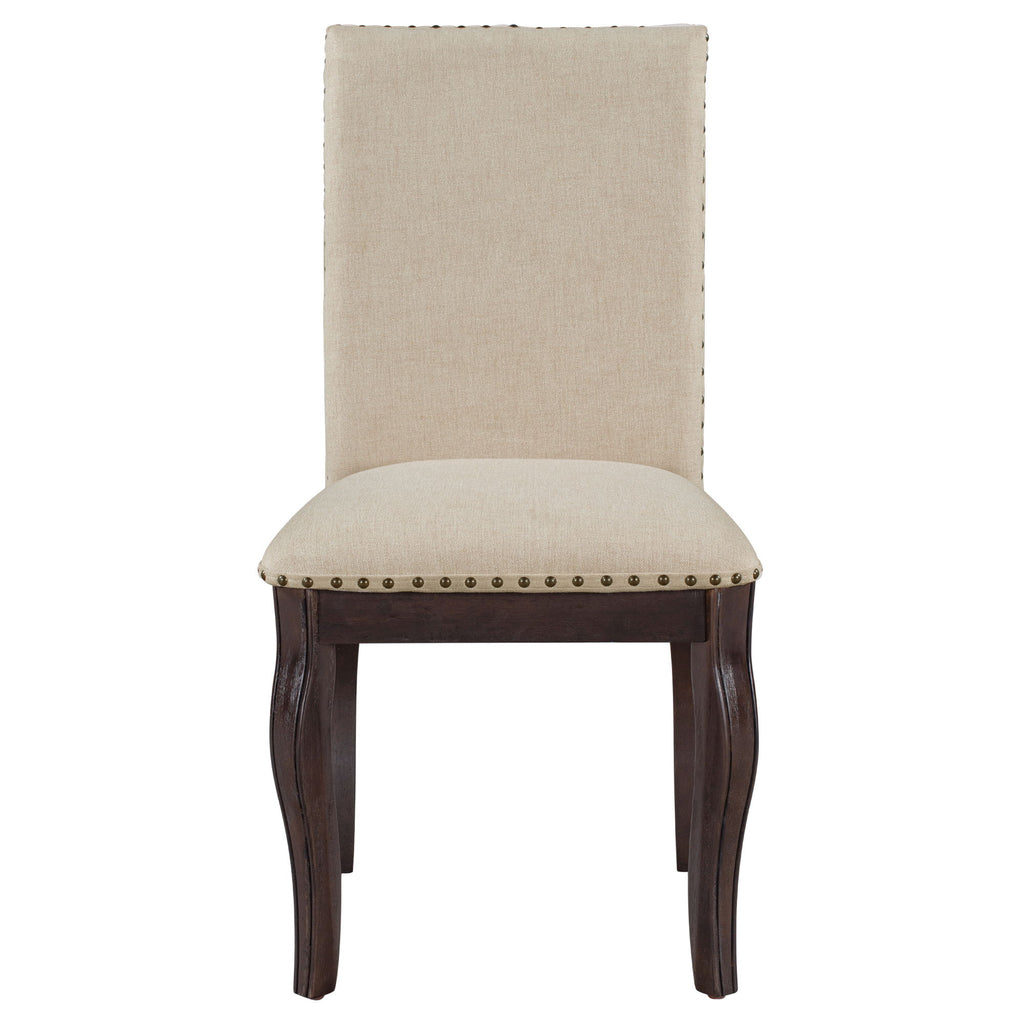Upholstered Dining Chairs With Nailhead (Set of 2)