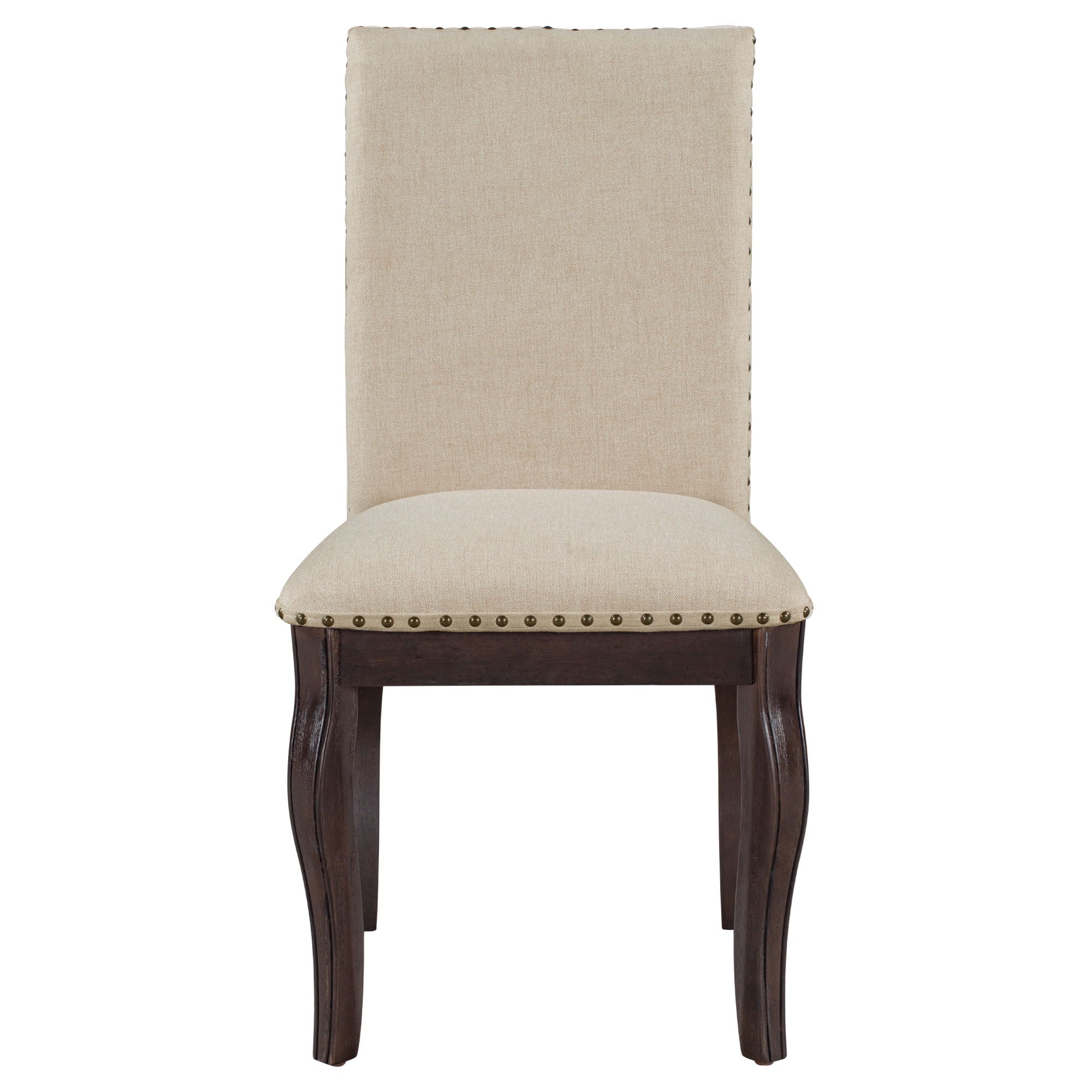 Upholstered Dining Chairs With Nailhead (Set of 2)