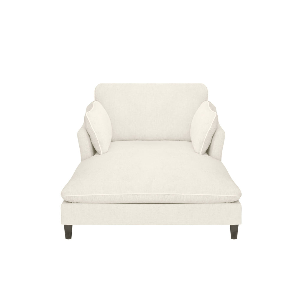 Modern Chaise Lounge Couch Sofa Bed With Pillows