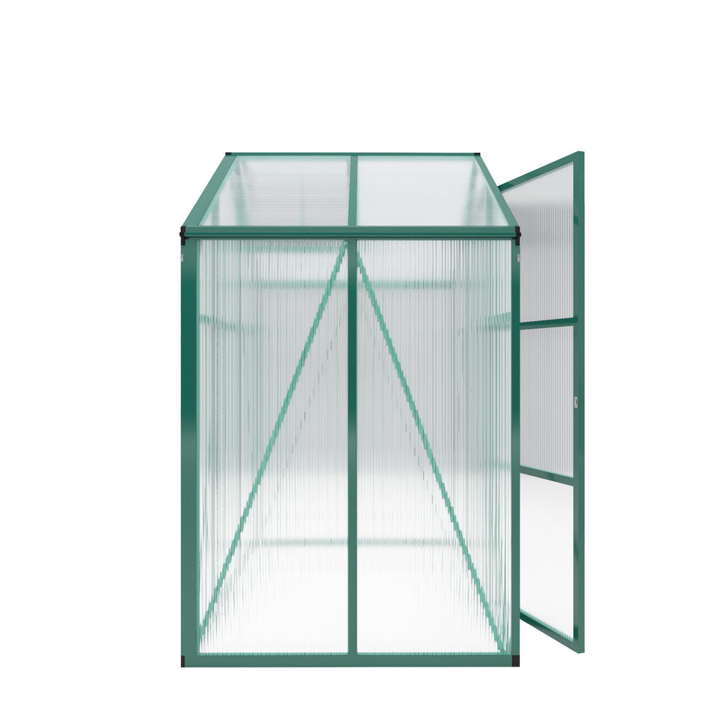 Polycarbonate Walk-In house, Raised Base For Outdoor In All Season