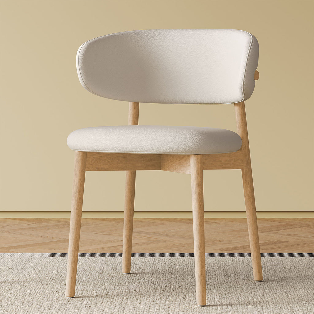 Dining Chair For Dining Room, Kitchen (Set of 2) - White