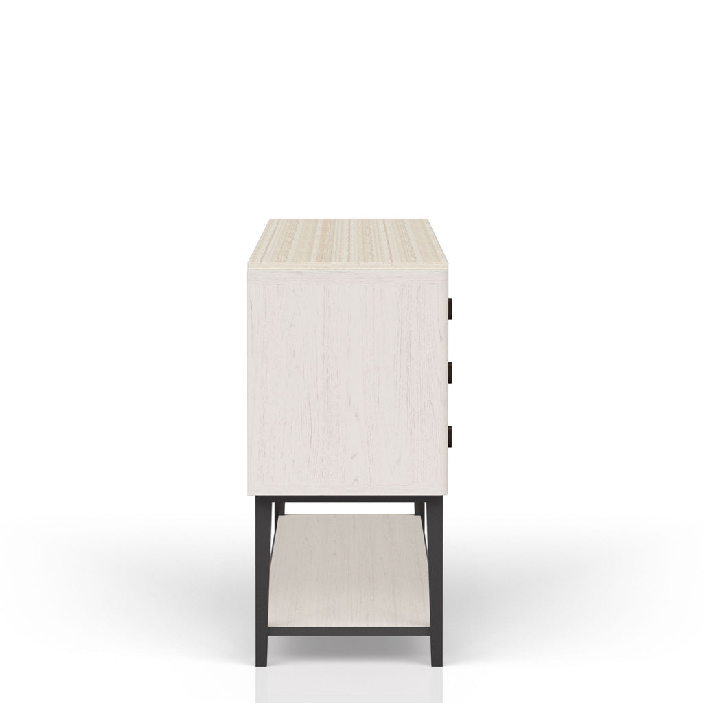 Server With Base - White