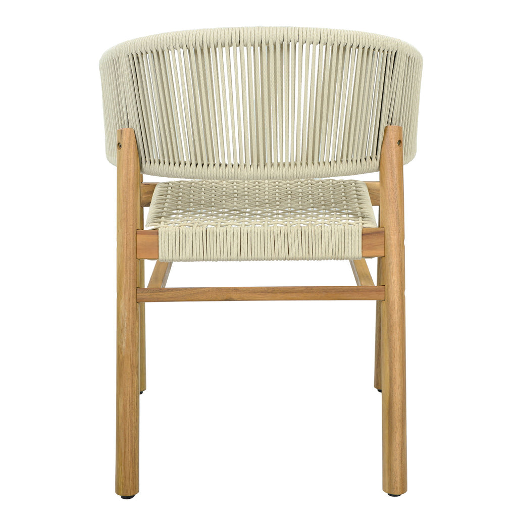 Elegant Outdoor Accent Chair (Set of 2)