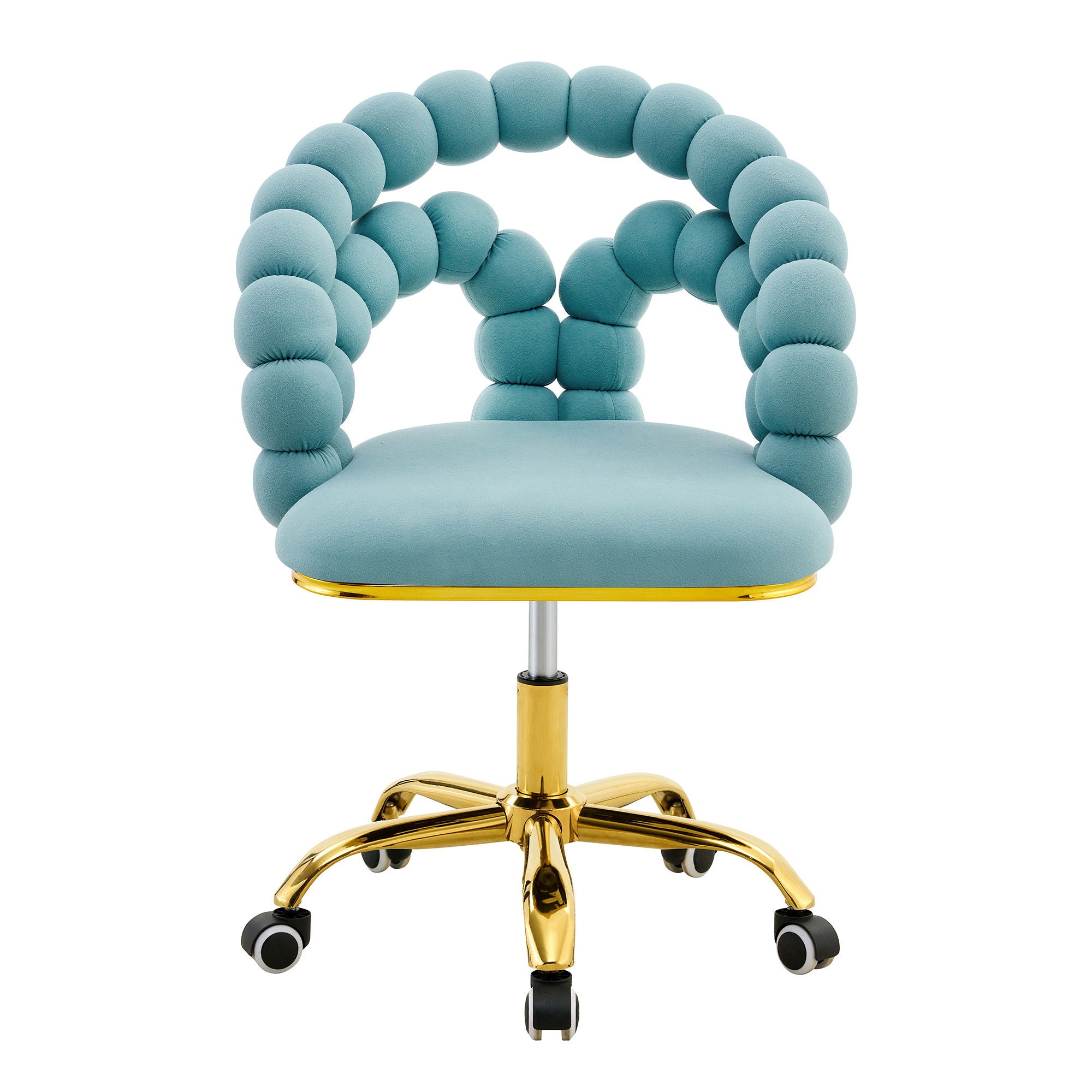Puffy Bubble, Ball Chain Accent Chair With 5 Claw Casters