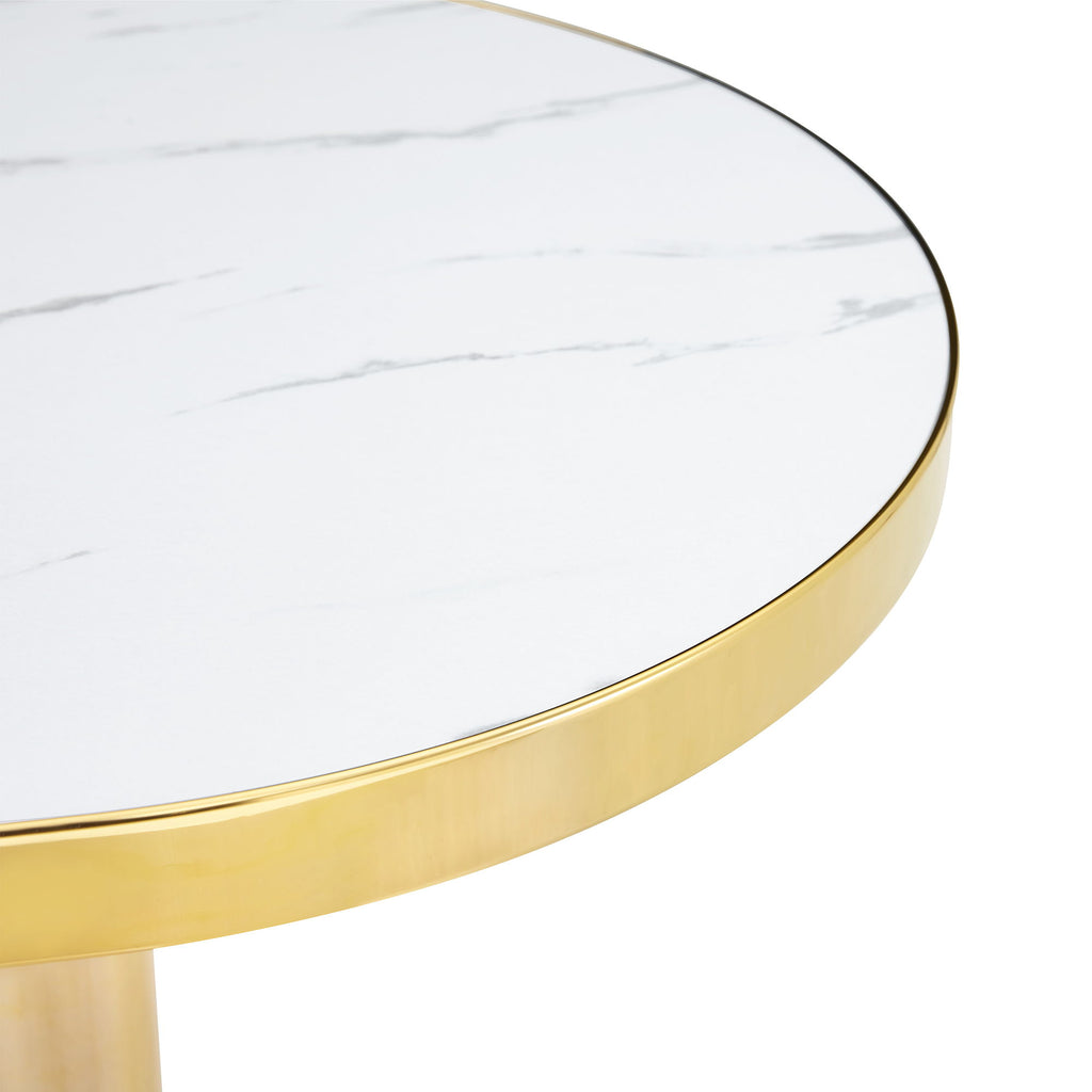 Modern Round Bistro Table